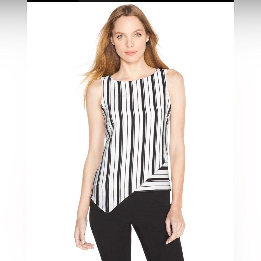 Stripe Asymmetric Shell sz 12 WHBM